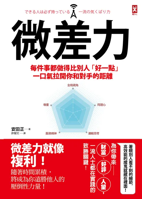 微差力:每件事都做得比別人「好一點」,一口氣拉開你和對手的距離