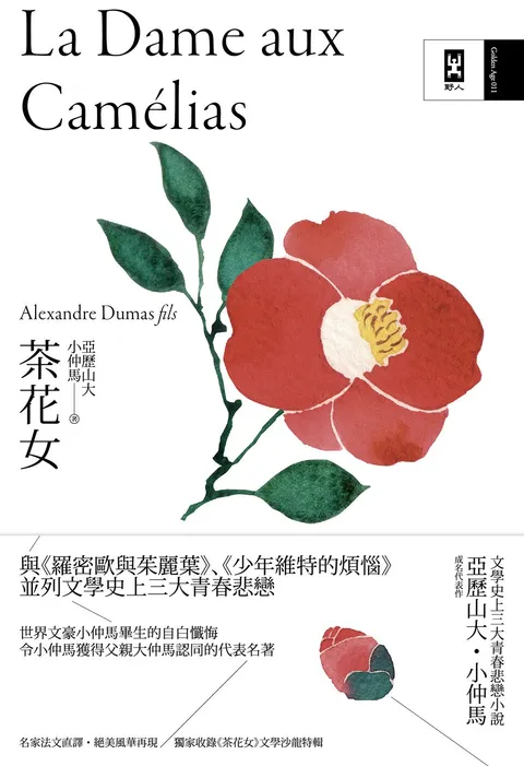 茶花女:文學史上三大青春悲戀小說,小仲馬成名代表作