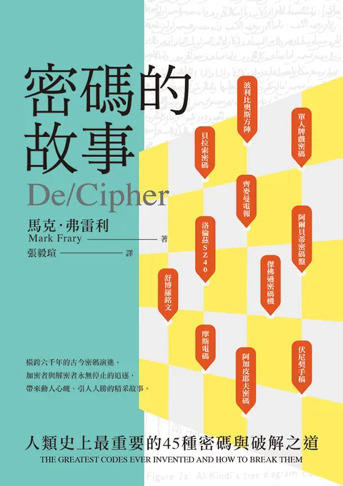 密碼的故事：人類史上最重要的45種密碼與破解之道